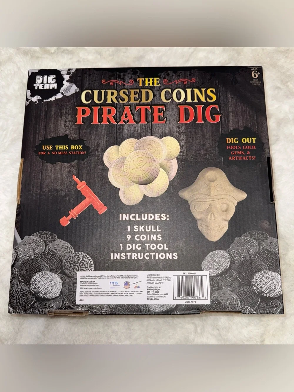 NEW the cursed coins pirate dig set